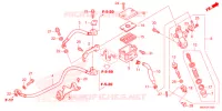 MAITRE CYLINDRE DE FREIN ARRIERE pour Honda NC 750 X ABS DCT 35KW de 2021