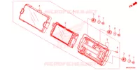 COMPTEUR pour Honda NC 750 X ABS DCT de 2021