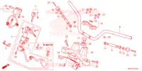 GUIDON   TE DE FOURCHE pour Honda NC 750 X ABS DCT de 2021