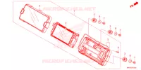 COMPTEUR pour Honda NC 750 X ABS DCT de 2021