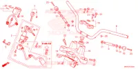GUIDON   TE DE FOURCHE pour Honda NC 750 X ABS DCT de 2021