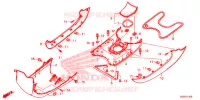 MARCHE PIEDS pour Honda 50 METROPOLITAN de 2021