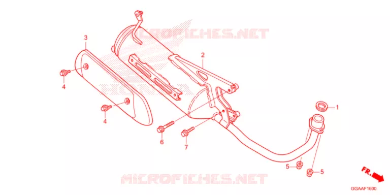 SILENCIEUX D'ECHAPPEMENT Honda SCOOTER 50 RUCKUS 2022  NPS50N_A
