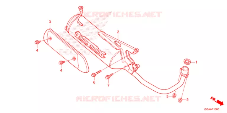 SILENCIEUX D'ECHAPPEMENT Honda SCOOTER 50 RUCKUS 2022  NPS50N_A