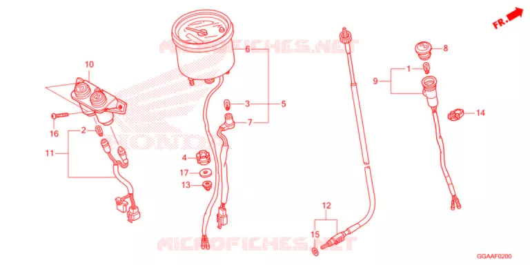 COMPTEUR Honda SCOOTER 50 RUCKUS 2021  NPS50N_A