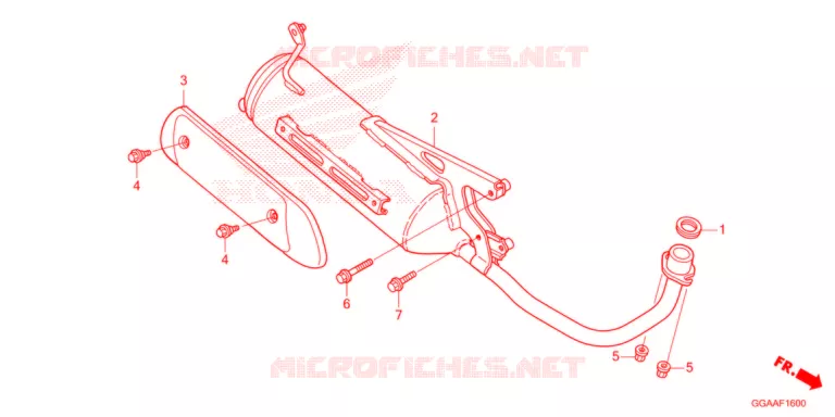 SILENCIEUX D'ECHAPPEMENT Honda SCOOTER 50 RUCKUS 2022  NPS50N_A
