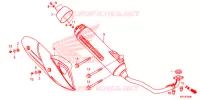 SILENCIEUX D'ECHAPPEMENT pour Honda PCX 150 ABS de 2020