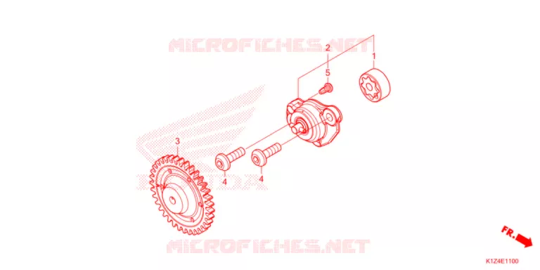 POMPE A HUILE Honda SCOOTER 160 PCX 2021  WW150AM
