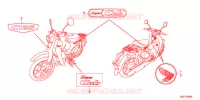 EMBLEME pour Honda SUPER CUB 125 de 2021