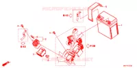BATTERIE pour Honda CB 400 X de 2021