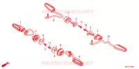 CLIGNOTANT pour Honda CB 400 X de 2021