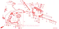 GUIDON   TE DE FOURCHE pour Honda CB 400 X de 2021