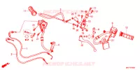 LEVIER DE GUIDON   CABLE   COMMODO pour Honda CB 400 X de 2021