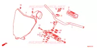 GUIDON   TE DE FOURCHE pour Honda CRF 250 RX de 2021