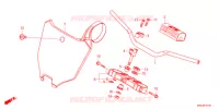 GUIDON   TE DE FOURCHE pour Honda CRF 450 R de 2021