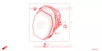 PHARE pour Honda MSX 125 de 2021