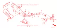 SILENCIEUX D'ECHAPPEMENT pour Honda MSX 125 de 2021
