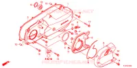 COUVERCLE GAUCHE pour Honda LEAD 125 de 2021