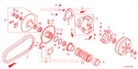 EMBRAYAGE pour Honda LEAD 125 de 2021