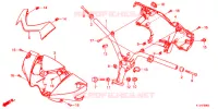 GUIDON   CARENAGE pour Honda LEAD 125 de 2021