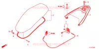 SELLE pour Honda LEAD 125 de 2021