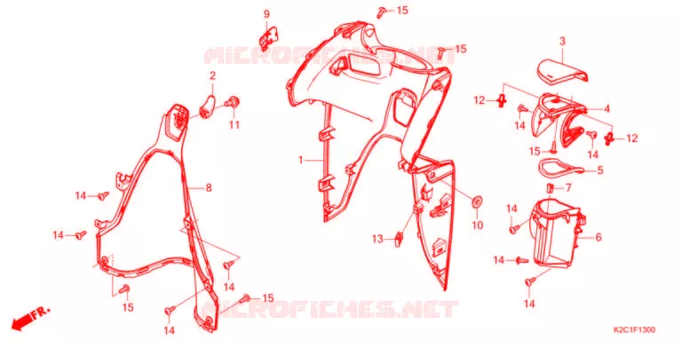 PROTEGE JAMBES Honda SCOOTER 110 DIO 2021  NSC110M