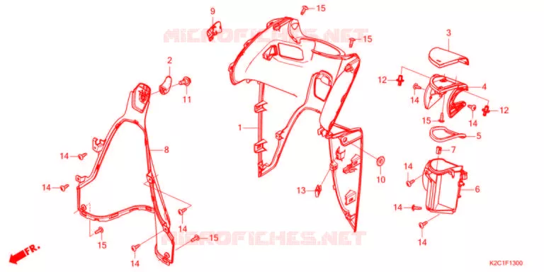 PROTEGE JAMBES Honda SCOOTER 110 DIO 2021  NSC110M