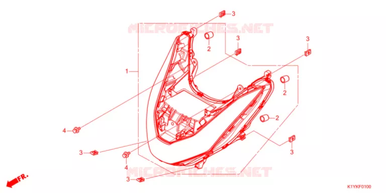 PHARE Honda SCOOTER 125 PCX 2021  WW125HVM