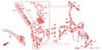MAITRE CYLINDRE FREIN AV. ('05) pour Honda SUPER HAWK 996 de 2005