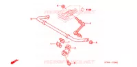 BARRE ANTI ROULIS pour Honda FOURTRAX 680 RINCON GPS CAMO de 2008