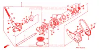 POMPE A HUILE pour Honda GL 1500 GOLD WING SE de 1990