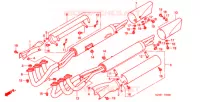 SILENCIEUX D'ECHAPPEMENT pour Honda VALKYRIE 1500 F6C de 2003