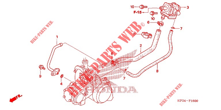 FILTRE A AIR   SOUPAPE D'AIR pour Honda SPORTRAX TRX 90 EX de 2008