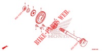 BALANCIER pour Honda CRF 150 R BIG WHEELS de 2017