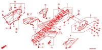 CARENAGE ARRIERE pour Honda FOURTRAX 500 FOREMAN RUBICON Hydrostatic CAMO de 2011