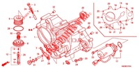 CARTER MOTEUR AVANT pour Honda FOURTRAX 500 FOREMAN RUBICON Hydrostatic CAMO de 2011