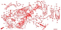 GARDE BOUE AVANT pour Honda FOURTRAX 500 FOREMAN RUBICON Hydrostatic CAMO de 2011