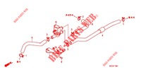 COMMANDE INJECTION D'AIR SOUPAPE (XL125V7/8) pour Honda 125 VARADERO de 2008