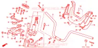 GUIDON   CARENAGE pour Honda REFLEX 250 ABS de 2002