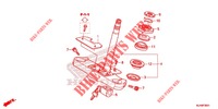 TIGE DE DIRECTION (VT750C2/C2F/C2S) pour Honda SHADOW VT 750 SPIRIT de 2014