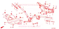 GUIDON   CARENAGE pour Honda DASH 110 CASTED WHEELS de 2010