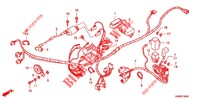 FAISCEAU DES FILS pour Honda DASH 110 SPOKED WHEELS de 2011