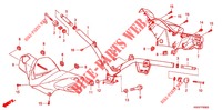 GUIDON   CARENAGE pour Honda DASH 110 SPOKED WHEELS de 2012