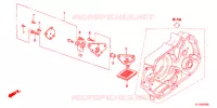 POMPE A HUILE pour Honda WAVE 100 de 2010