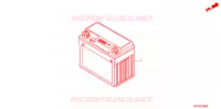 BATTERIE pour Honda BEAT 110 de 2009