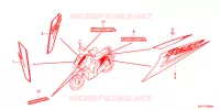 MARQUE/RAYURE (ANC110CBP/CSP) pour Honda BEAT 110 de 2009