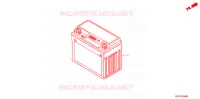 BATTERIE pour Honda BEAT 110 de 2011