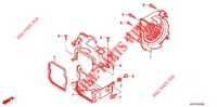 CAPOT REFROIDISSEMENT MOTEUR pour Honda BEAT 110 de 2012