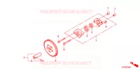 POMPE A HUILE pour Honda BEAT 110 de 2009