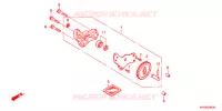 POMPE A HUILE pour Honda WAVE 125  PGMFi  Electric start de 2005